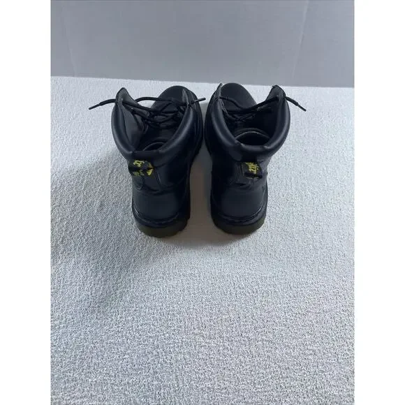 Dr Martens Black Leather Cartor Boots Men’s 13 M - Picture 3 of 10